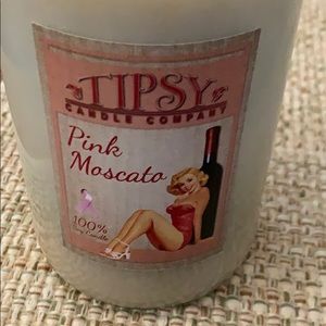 Pink Moscato scented Soy candle